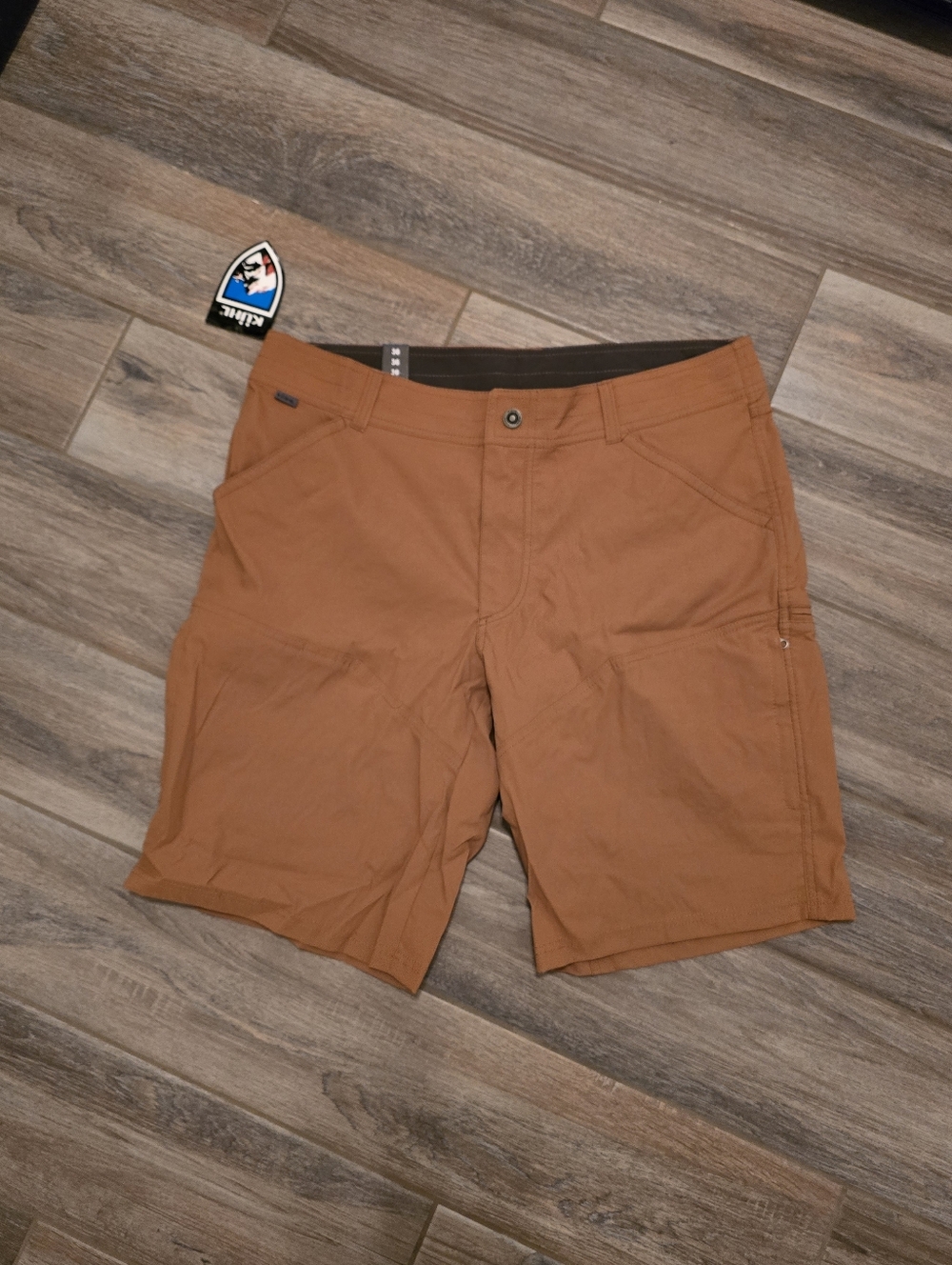 Kuhl Teak Renegade Shorts Size 36 10' Inseam New With Tags